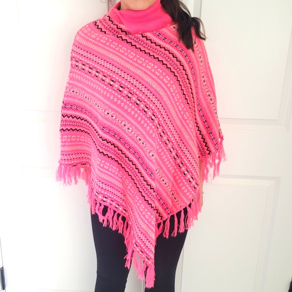 Girls poncho top tunic top